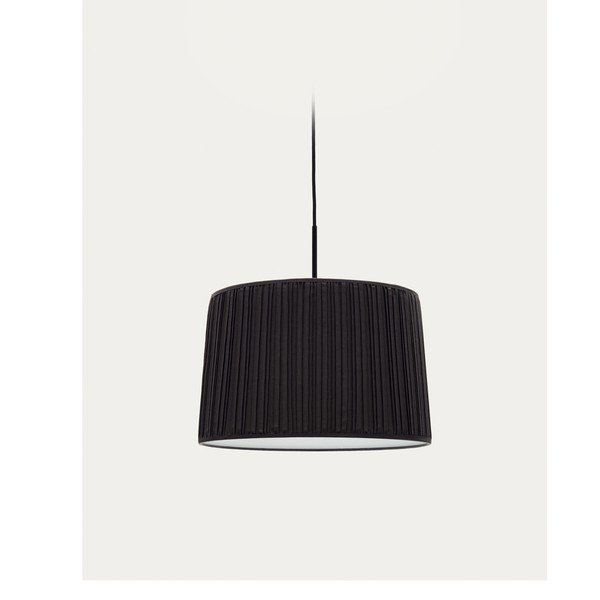 Melns abažūrs ø 40 cm Guash – Kave Home-image-2