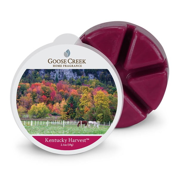 Goose Creek Harvest Kentucky aromterapijas vasks, 65 stundas degšanas laiks