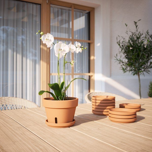 Terakotas puķu poda paliktnis ø 17 cm – Artevasi-image-1