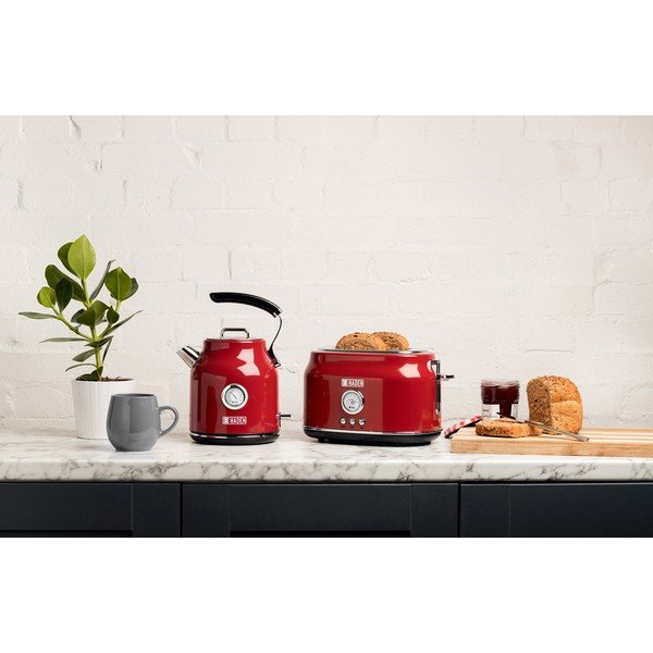 Sarkana elektriskā tējkanna 1,7 l Dorset Putty – Haden-image-1