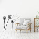 Sienas uzlīmju komplekts Ambiance Flying Dandelions