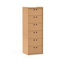 Dabīga toņa skapītis 40x118x40 cm Wally – Teulat