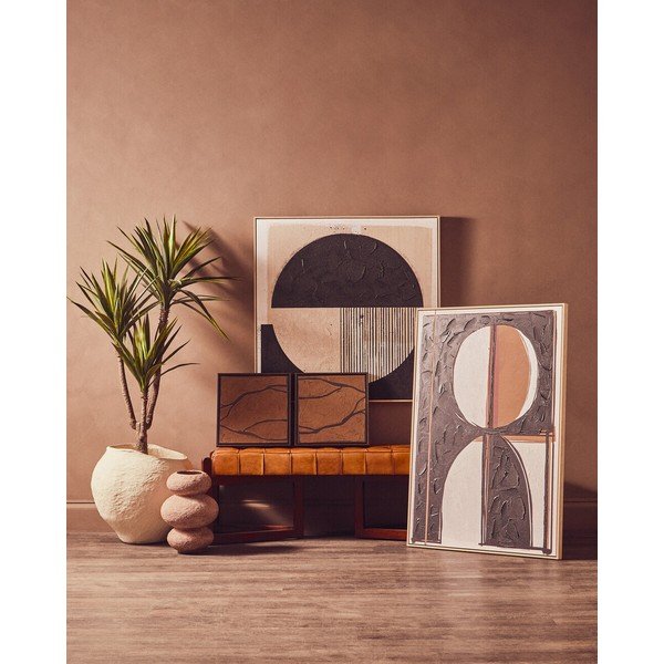 Glezna ar rāmi/uz audekla 103x103 cm Astratto – Premier Housewares-image-3