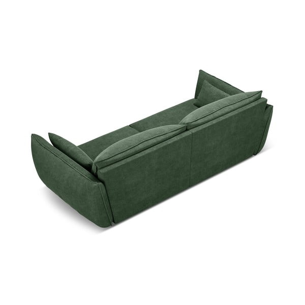 Tumši zaļš dīvāns 208 cm Vanda – Mazzini Sofas-image-3