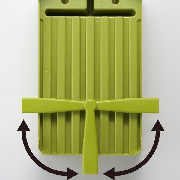 Zaļā trauku žāvētājs YAMAZAKI Tower-image-3