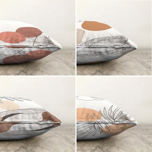 4 spilvendrānu komplekts Minimalist Cushion Covers Uma, 55 x 55 cm-image-1