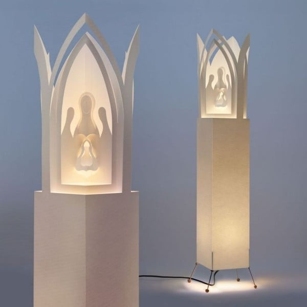 Gaismas objekts MooDoo Design Bethlehem Prague, augstums 110 cm