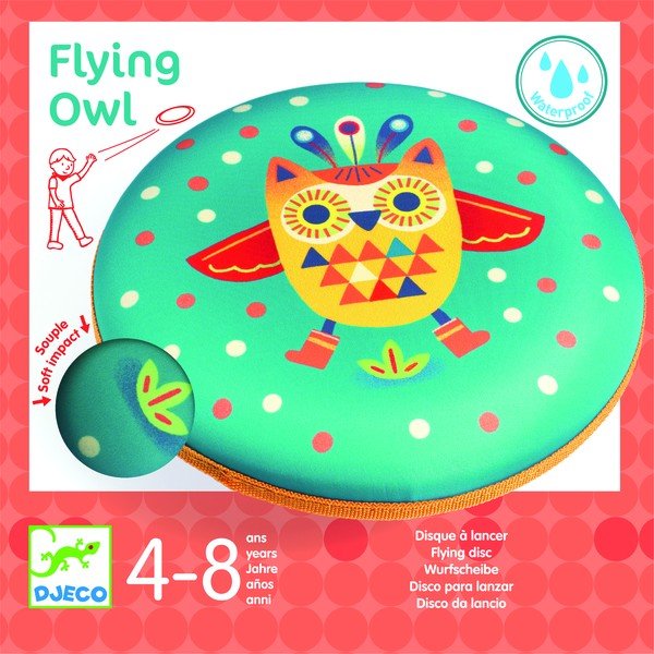 Lidojošais šķīvītis Djeco Owl-image-1
