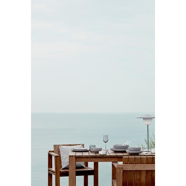 Baltā vidēja LED lampa Blomus Ani Lamp-image-1