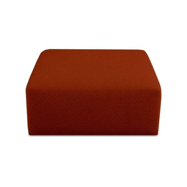 Ķieģeļu sarkans modulārais dīvāns no buklē auduma Roxy – Scandic-image-1