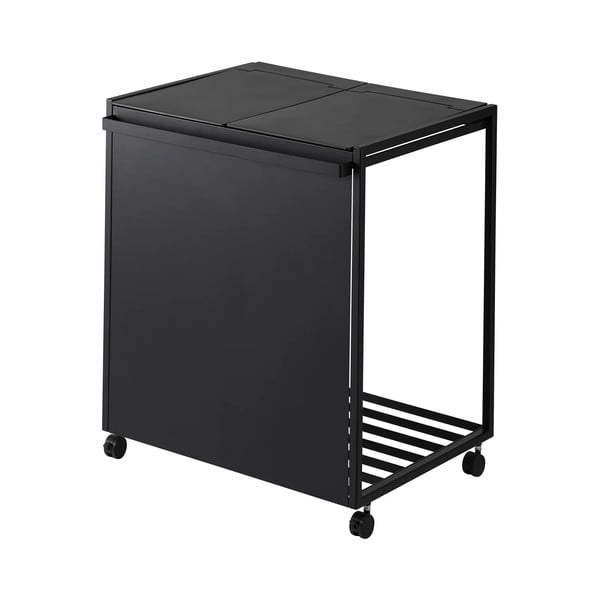 Melna atkritumu šķirošanas metāla atkritumu tvertne Tower – YAMAZAKI