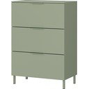 Zaļš matēts skapītis 68x98x40 cm Savoca – Germania