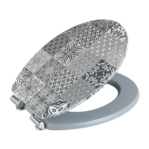 Tualetes poda sēdeklis no kokšķiedras plātnes Wenko Portugal, 44 x 37,5 cm-image-1