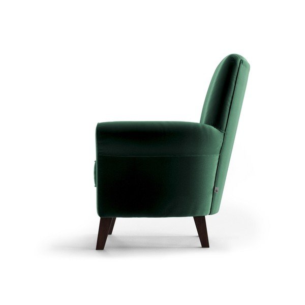 Zaļš samta atzveltnes krēsls My Pop Design Balard-image-4
