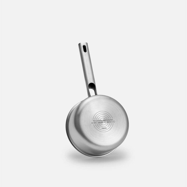 Nerūsējošā tērauda kastrolis ar vāku 1,2 l Lucca 4.0 – FABINI-image-3