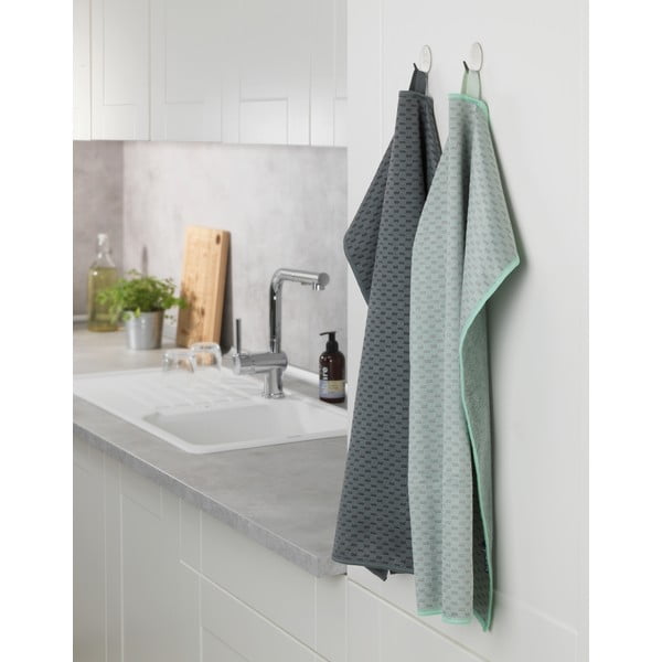 Mikrošķiedras trauku dvieļi (2 gab.) 40x60 cm Miko – Wenko-image-1