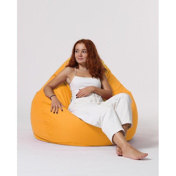 Dzeltens dārza sēžammaiss Premium XXL – Floriane Garden-image-3
