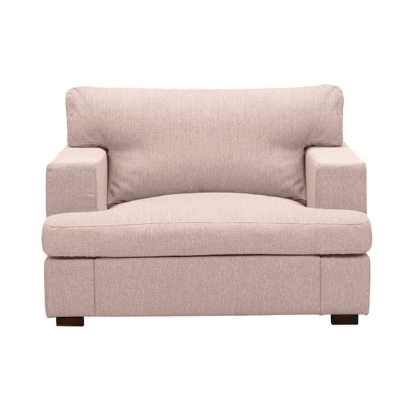 Gaiši rozā Windsor & Co Sofas Daphne krēsls