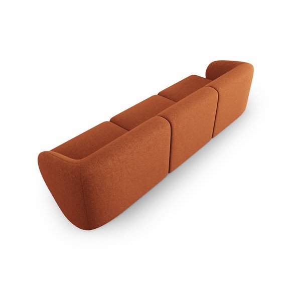 Oranžs dīvāns 259 cm Shane – Micadoni Home-image-3