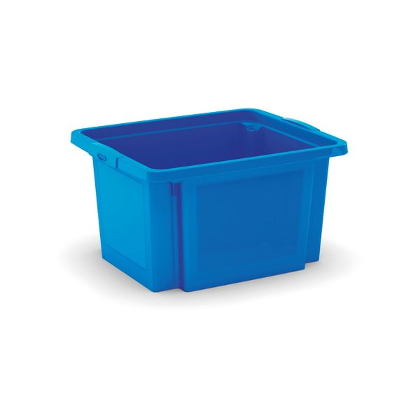 Zila plastmasas uzglabāšanas kaste 42x35x23 cm H-Box S – KIS