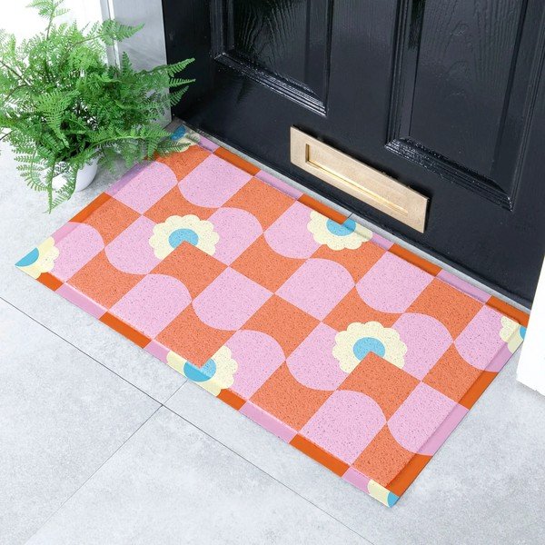 Pārstrādātas plastmasas kājslauķis 40x70 cm Elizabeth Olwen  – Artsy Doormats-image-2