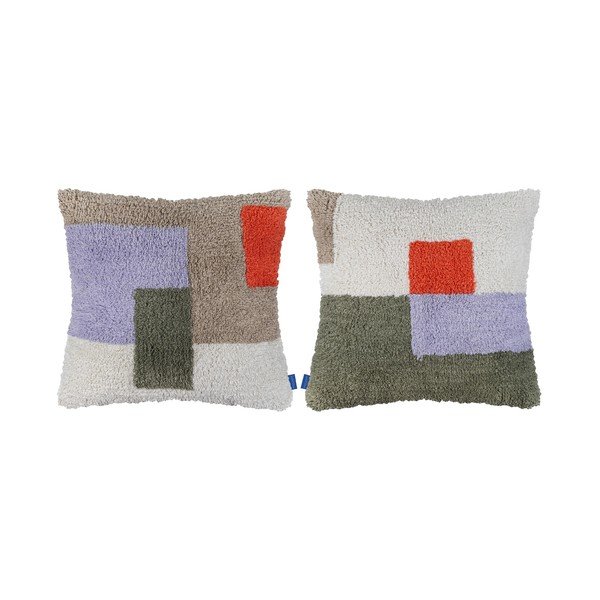 Kokvilnas spilvendrāna 50x50 cm Brick – Mette Ditmer Denmark-image-4