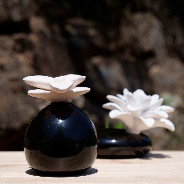 Balts keramikas difuzors ar vaniļas aromātu Boles d´olor-image-1