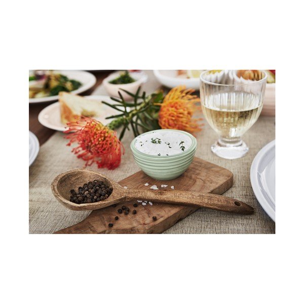 Zaļš un balts porcelāna mērcējamais trauks Villeroy & Boch Artesano Nature, 8 cm-image-1