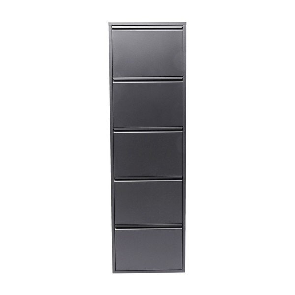 Antracīta pelēks apavu statīvs Kare Design Caruso-image-1