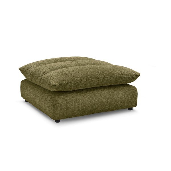 Zaļš kāju soliņš no šenila auduma Neil – Bobochic Paris