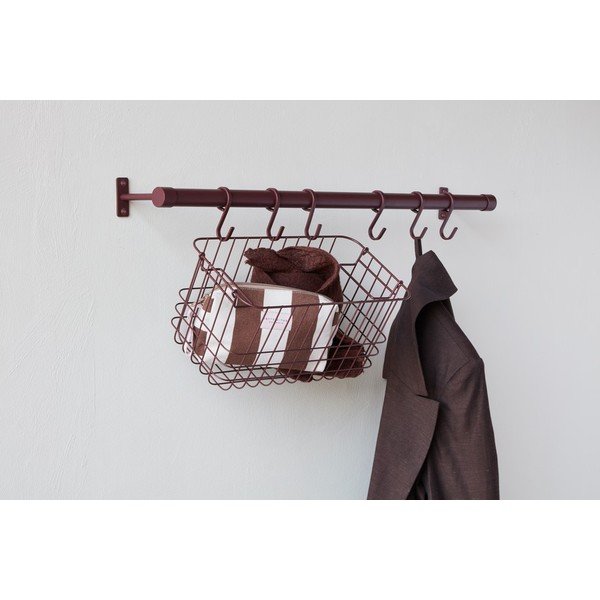 Bordo sienas pakaramais no nerūsējošā tērauda 70 cm Hang-It – Mette Ditmer Denmark-image-3