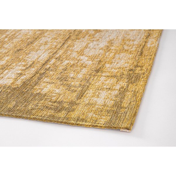 Sinepju dzeltens ar rokām darināts paklājs no šenila 155x230 cm Yuno – Bizzotto-image-4