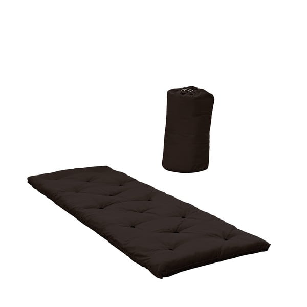 Tumši brūns futona matracis 70x190 cm Bed In a Bag Brown - Karup Design