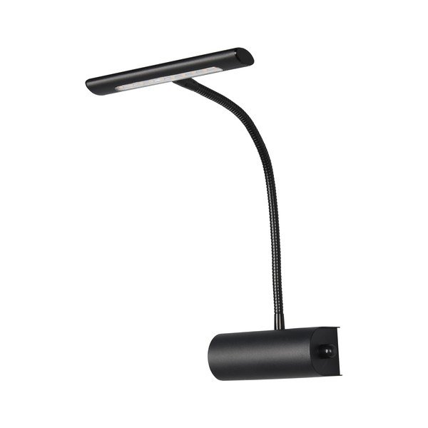 Matēti melna LED sienas lampa ar saliekamu konstrukciju/ar regulējamu spilgtumu Curtis – Trio