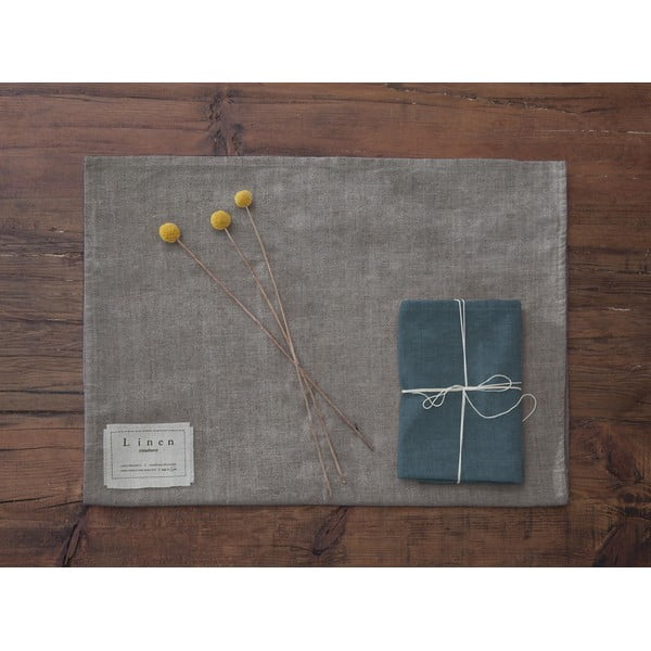 4 lina salvešu komplekts Really Nice Things Turquoise, 43 x 43 cm-image-2