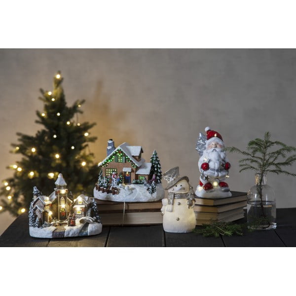 Balts/sudraba krāsas gaismas dekors ar Ziemassvētku motīvu Buddy – Star Trading-image-3