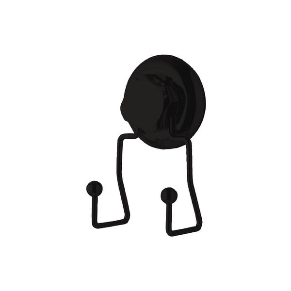 Melns pašturošs dubultais sienas āķis Compactor Bestlock Black-image-3