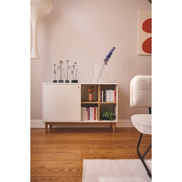 Bēša zema kumode 118x80 cm Color Living – Tom Tailor-image-1