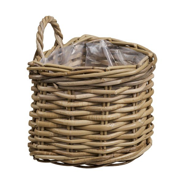 Rotangpalmas piekarināms puķu poda apvalks garšaugiem Keli – House Nordic-image-2