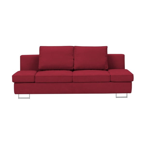 Sarkana Windsor & Co Dīvāni Iota Divvietīga dīvānu gulta