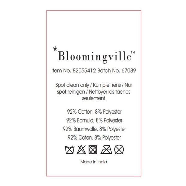 Balts/pelēks kokvilnas paklājs 90x150 cm Katie – Bloomingville-image-4