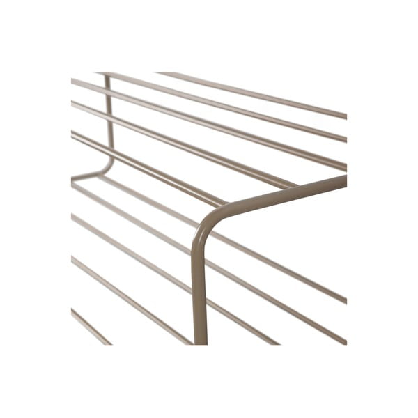 Gaiši brūns metāla piekarināms apavu plaukts Josse – WOOOD-image-4