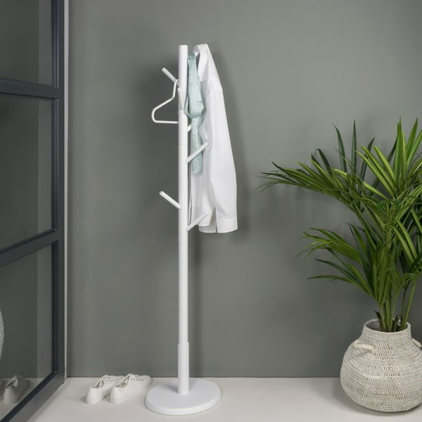 Balts gumijkoka masīvkoka pakaramais ø 36x170 cm Bro – Spinder Design-image-1