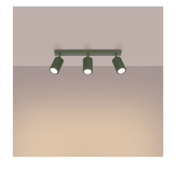 Zaļa prožektora tipa lampa 6,5x45 cm Gleam – Sollux-image-4