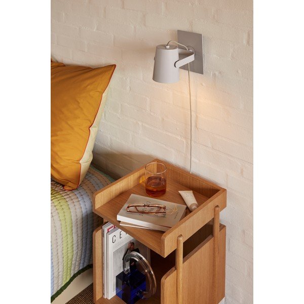 Gaiši pelēka sienas lampa Ardent – Hübsch-image-1