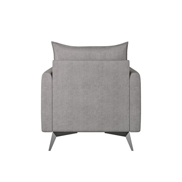 Pelēks atpūtas krēsls Juli Bis – Ropez-image-2