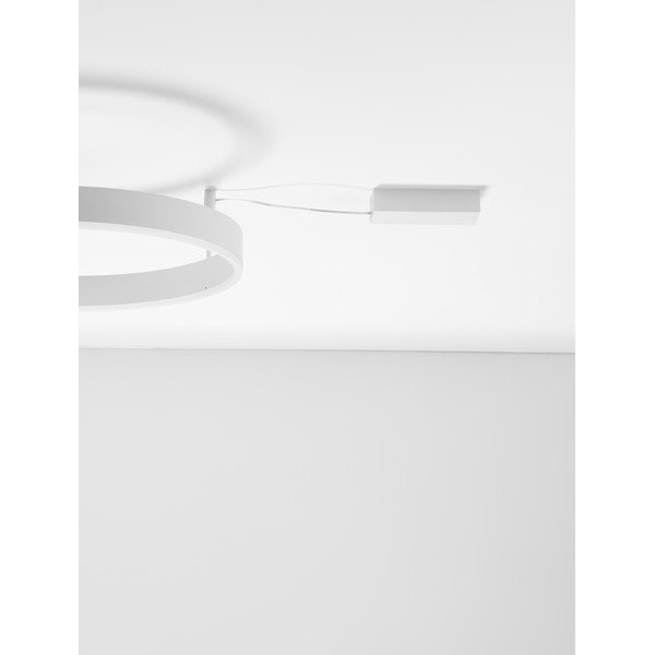 Matēti balta alumīnija LED griestu lampa ar regulējamu spilgtumu Motif – Nova Luce-image-3