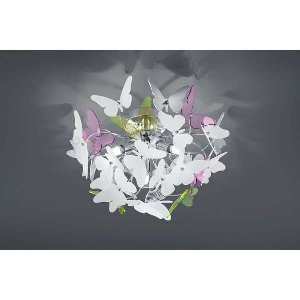 Bērnu lampa ar plastmasas abažūru ø 45 cm Butterfly – Reality-image-1