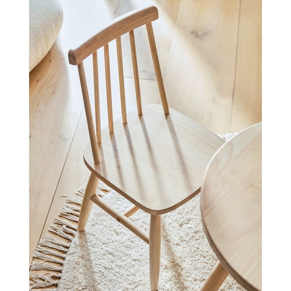 Bērnu galds no gumijkoka Kave Home Dilcia, ø 55 cm-image-4