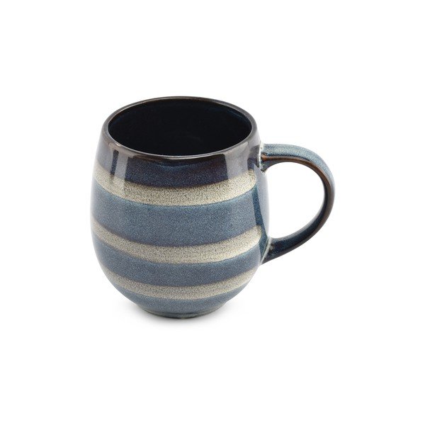 Zila akmensmasas krūze 430 ml Muggies – Salt&Pepper-image-2